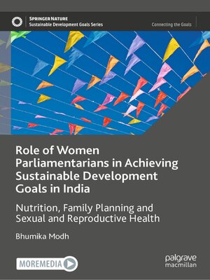 cover image of Role of Women Parliamentarians in Achieving Sustainable Development Goals in India